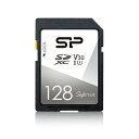 シリコンパワー SDカード 128GB UHS-I U3 V30 4K 対応 Class10 最大転送速度 100MB/s 5年保証 SP128GBSDXCV3V10