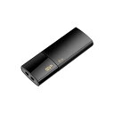 シリコンパワー USBメモリ 8GB USB3.0 スライド式 Blaze B05 ブラック SP008GBUF3B05V1K