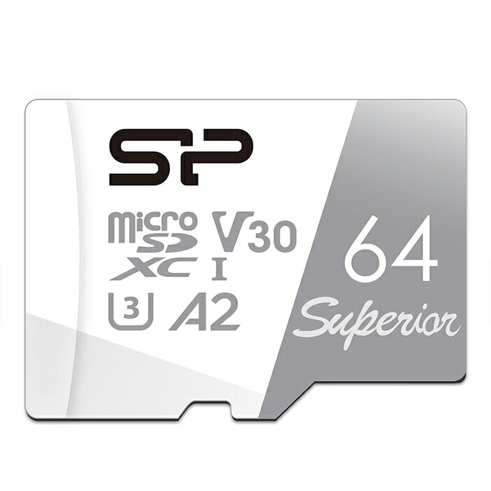 シリコンパワー microsd 64GB microSDカード 4K対応 class10 UHS-1 U3 V30 A2 規格 Ultra HDマイクロSDカード【Nintendo Switch 対応】MicroSD メモリーカード SD 高性能 録画 SDカード 最大速度100MB/s スマホ 防犯カメラ メモリ メモリーカード SP064GBSTXDA2V20SP