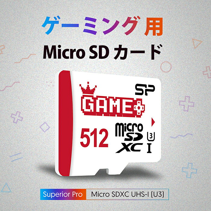 シリコンパワー microSD 512GB microSDカード microSDXC UHS-1 U3 V30 マイクロSD...