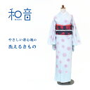 着物 付下げ モダン蔓花 きもの 和音-WAON- 公式 | 送料無料 着物 キモノ kimono 普段着 S M L 洗える着物 レディース プレタ着物 単衣...