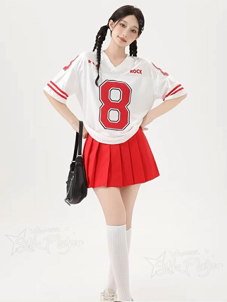 k-pop 衣装 レディース セットアップ 韓国 アイドル 衣装 半袖 ジャージ風Tシャツ ...