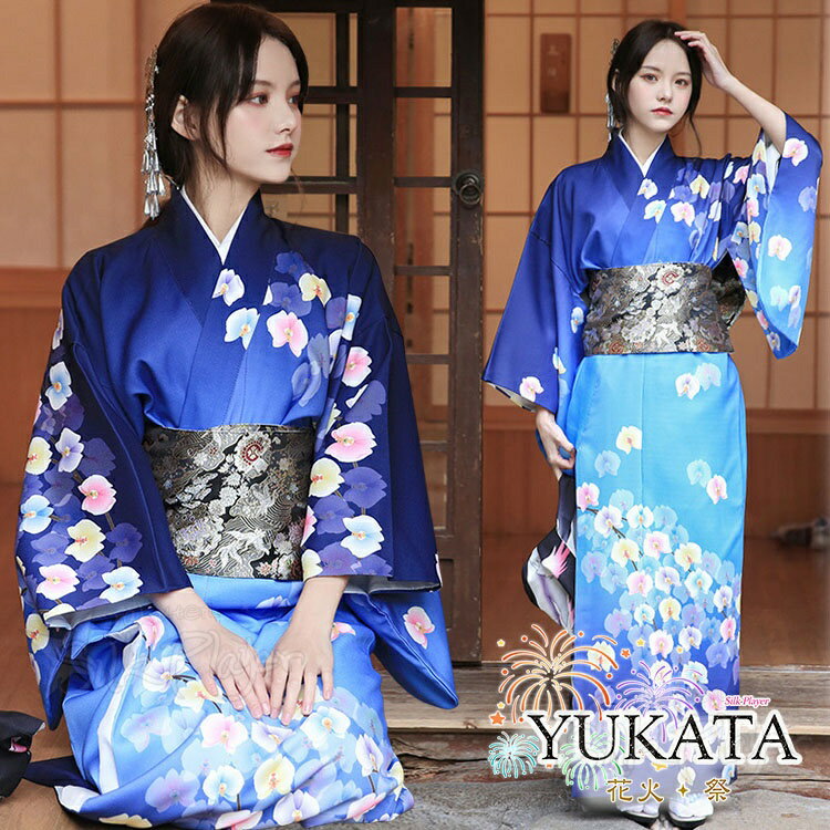 楽天市場】グラデーション（浴衣｜和服）：レディースファッションの通販