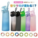 「新発売!果実の香りが溶ける水筒|運動・ダイエット中の水分補給に」味が変わる フレーバーウォーター フレーバーカプセル付き 700ml 水筒 ウォーターボトル ...