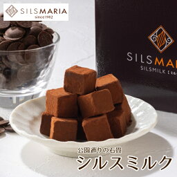 シルスマリア 生チョコ 公園通りの石畳シルスミルク（20粒入り）チョコ チョコレート 生チョコ ギフト プレゼント スイーツ お菓子