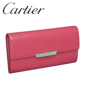 カルティエ Cartier 長財布 レディース ピンク（FUCHSIA) ラブコレクション L3001376