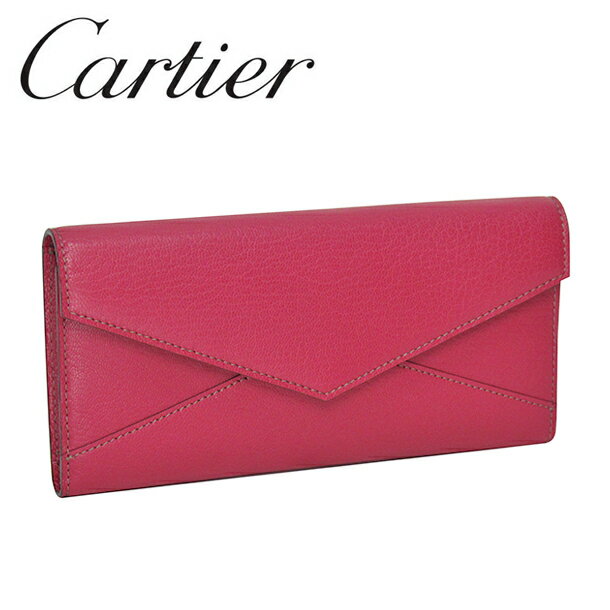 カルティエ 長財布（レディース） Cartier 長財布 レディースピンク（FUCHSIA） コレクション レ マスト L3001352 Cartier