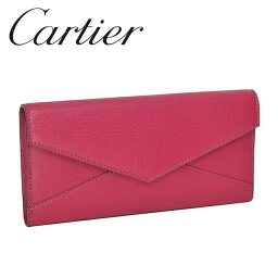 カルティエ 長財布 レディース Cartier 長財布 レディースピンク（FUCHSIA） コレクション レ マスト L3001352 Cartier