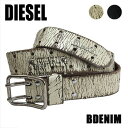 ディーゼル ベルト（レディース） ディーゼル DIESEL メンズ レディース ベルト BDENIM 00S20H 00GXP