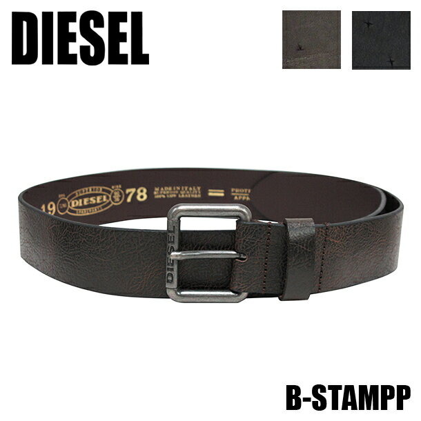 ディーゼル ベルト（レディース） ディーゼル DIESEL メンズ レディース ベルト B-STAMPP X03972 P0396