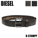 ディーゼル ベルト（メンズ） ディーゼル DIESEL メンズ レディース ベルト B-STAMPP X03972 P0396