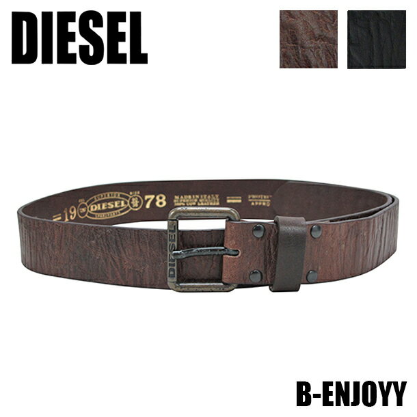 ディーゼル ベルト（メンズ） ディーゼル DIESEL メンズ レディース ベルト B-ENJOYY X04168 PR080