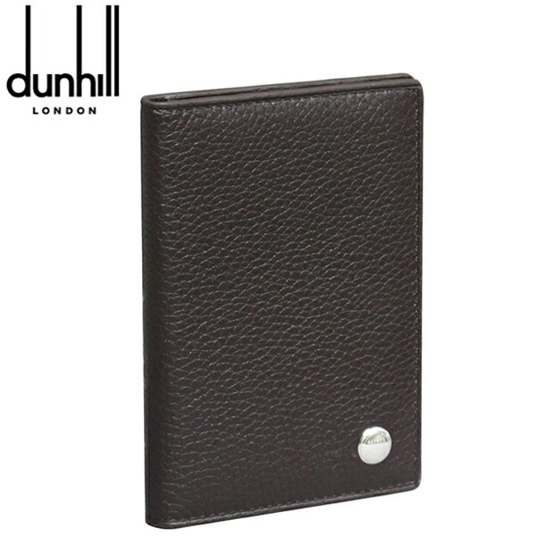 ダンヒル ダンヒル カードケース/パスケース dunhill ダークブラウン ボストン L2W347B