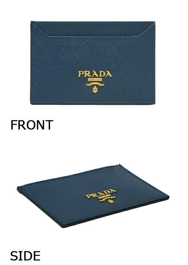 プラダ PRADA カードケース ネイビー(BLUETTE)1MC208 QWA F0016