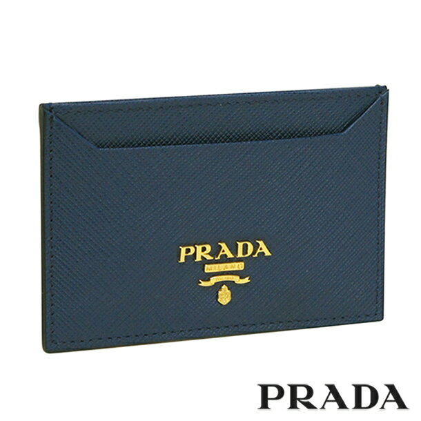 プラダ PRADA カードケース ネイビー(BLUETTE)1MC208 QWA F0016