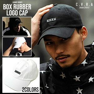 C.V.R.A ラバーロゴ入りキャップ