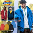 【送料無料】 Dickies ディッキーズ フードジャケット 裏キルト ジップアップパーカー アウター ブランド オシャレ ライトダック ジップパーカー 耐久性 M L XL カジュアル 秋 冬 アメカジ おしゃれ 古着 ストリート 20代 30代 40代 【あす楽対応】↑↑【DTK】