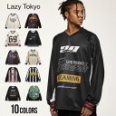 【送料無料】長袖Tシャツ メンズ ロンT 長袖 Tシャツ ゲームシャツ 大きいサイズ オーバーサイズ ゆったり ロゴ プリント トップス スポーツ ストレッチ 伸縮性 シンプル ホワイト ブラック S M L 20代 30代 40代 ユニセックス 男性 男 服 秋 冬 秋冬 冬服 ファッション