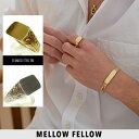 【送料無料】リング 指輪 メンズ MELLOW FELLOW メローフェロー スクエアデザイン アクセサリー ジュエリー ハワイアン サージカルステンレス プレ...