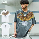 【送料無料】"Tシャツ メンズ RAZZIS ラズ ブランド おしゃれ 半袖 半袖Tシャツ 大人 大きいサイズ カジュアル グレー ホワイト トップス カットソー ストリート 韓国ファッション 20代 30代 40代 "↑↑↑ SALE