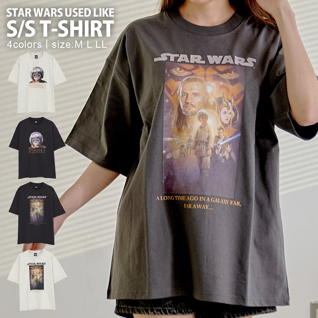 Rakuten - Tシャツ メンズ おしゃれ 半袖Tシャツ グラフィックT フォトT プリントT ヴィンテージ ビンテージ ストリート カジュアル 大きいサイズ 春 夏 春夏 スターウォーズ 映画T ムービーT 大人 20代 30代 40代 50代 クール ユニセックス 男性 男 服 夏 夏用 春夏 ファッション