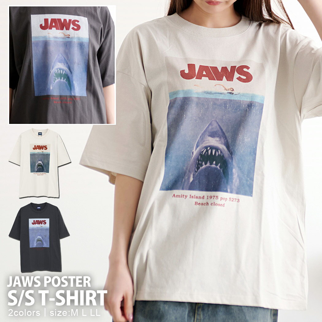 直輸入新品　DINNER JAWS ジョーズ サメ 鮫　Tシャツ　Sサイズ バンドTシャツ,通販,ジョーズ,Tシャツ,JAWS,公式,カタカナ,日本語