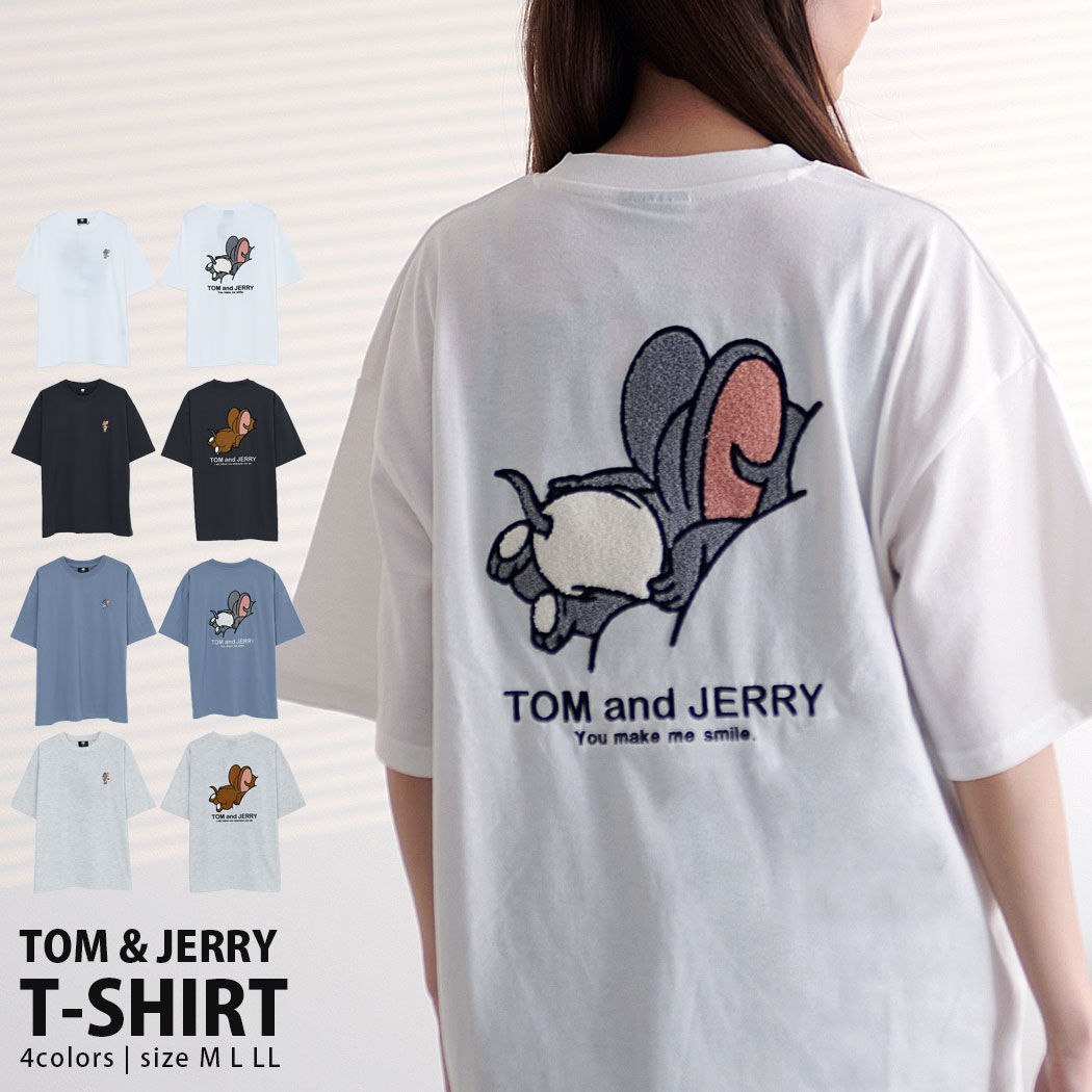 【送料無料】Tシャツ TOM&JERRY トムとジェリー 半袖Tシャツ...(4.0)