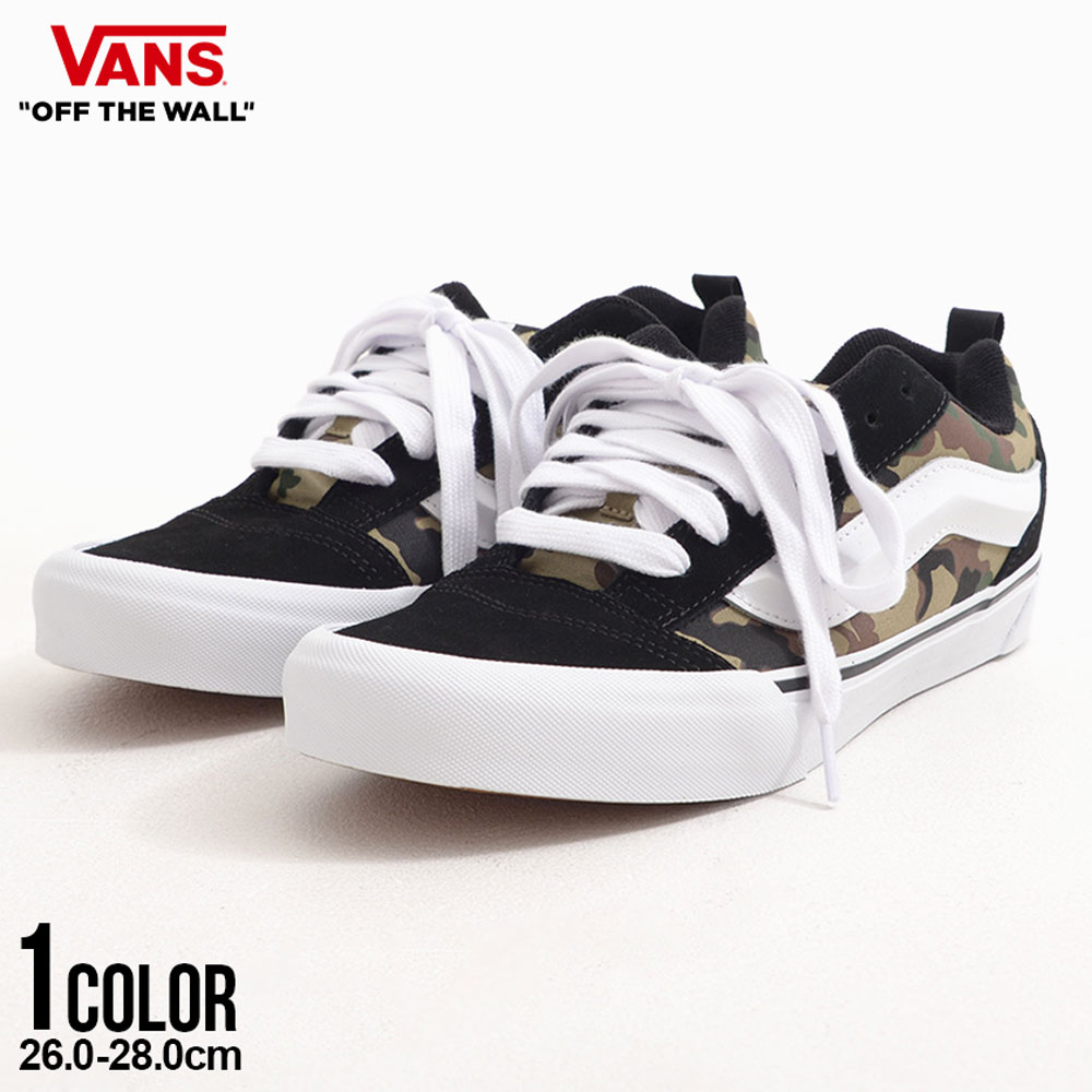【送料無料】VANS ヴァンズ バンズ スニーカー メンズ ブランド VN000D22YJ7 国内正規品 靴 シューズ Knu Skool ニュースクール カモ...