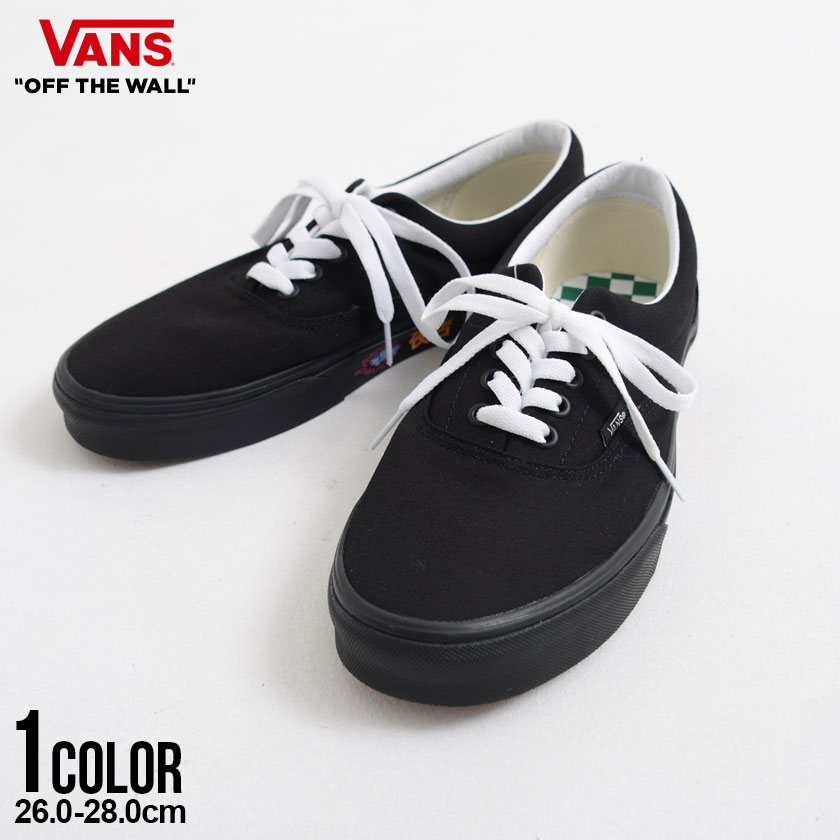 【送料無料】スニーカー メンズ バンズ VANS ブランド おしゃれ 靴 シューズ Era エラ 黒 白 ブラック ヴァンズ ローカット カジュアル..