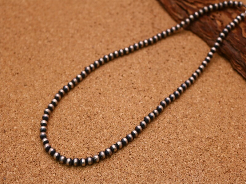 インディアンジュエリー ナバホ族 ナバホパール ラウンド ビーズ シルバー ネックレス ネイティブ アメリカン ユニセックス レディース メンズ ギフト プレゼ...