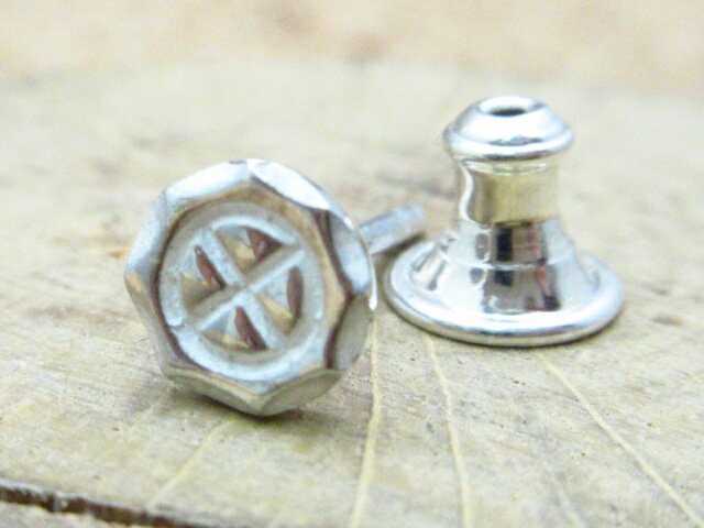 Tourmaline - SV ホイール ピアス 小 アメカジ ネイティブ系 ネイティブアメリカン アクセサリー シルバー ジュエリー 銀 925 メンズ レディース ペア ギフト プレゼント 誕生日 記念日