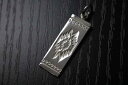 ラグ柄 ペンダント トップ 大 アメカジ ネイティブ系 ネイティブアメリカン アクセサリー ジュエリー シルバー 銀 925 メンズ レディース ペア ギフト ...