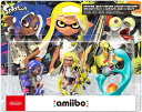 amiibo (スプラトゥーンシリーズ)トリプルセット インクリング【イエロー】/オクトリング【ブルー】/コジャケ