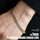細身 ローズゴールド 喜平チェーンブレスレット rosegold ステンレス 喜平ブレスレット 中折式 マイアミキューバンリンク 父の日