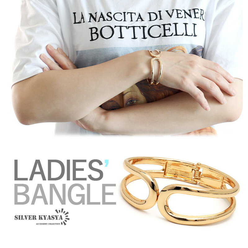 \スーパーSALE 10%OFF 1,650円→1,485円 /バングル レディース ワイド 幅広 太幅 透け感 大人 おしゃれ 腕輪 ゴールド 開閉式 ワイド...