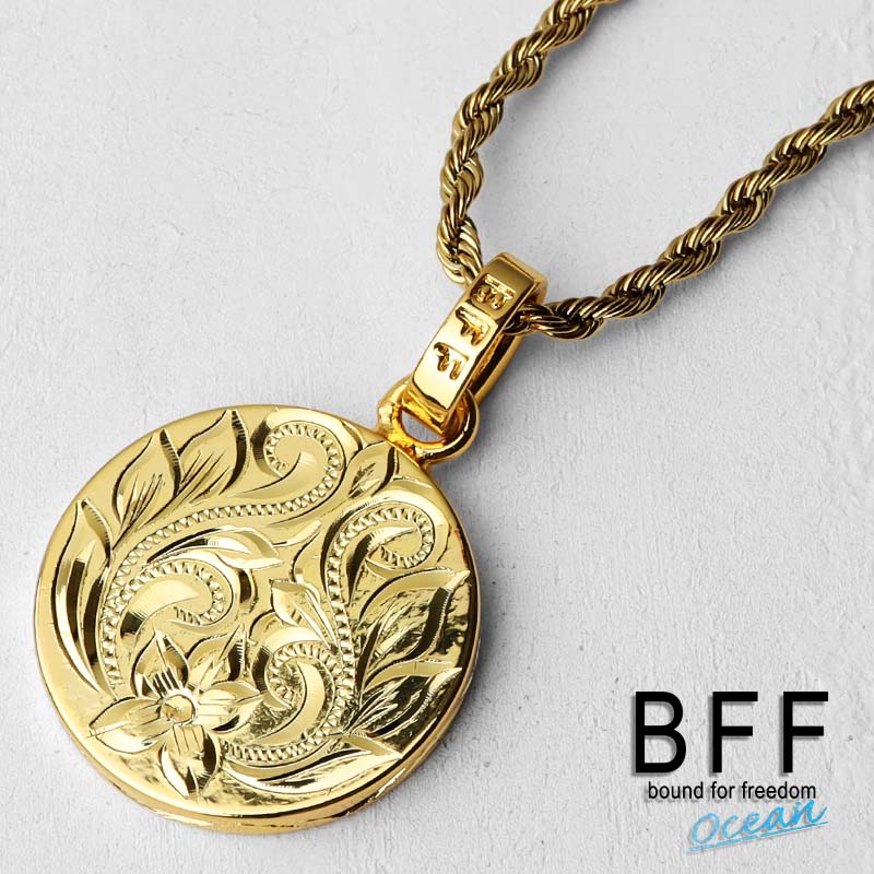 BFF ֥ ͥå쥹  18 K18 GP gold ⿧ ץꥢ ڥ ϥ磻󥸥奨꡼ ץ Ħ Ħ BOX° 