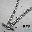 BFF ブランド ハワイアン マンテル ネックレス 幅11mm メンズ レディース シルバー925 チェーンネックレス 重厚感 太め 金属アレルギー対応 専用B...