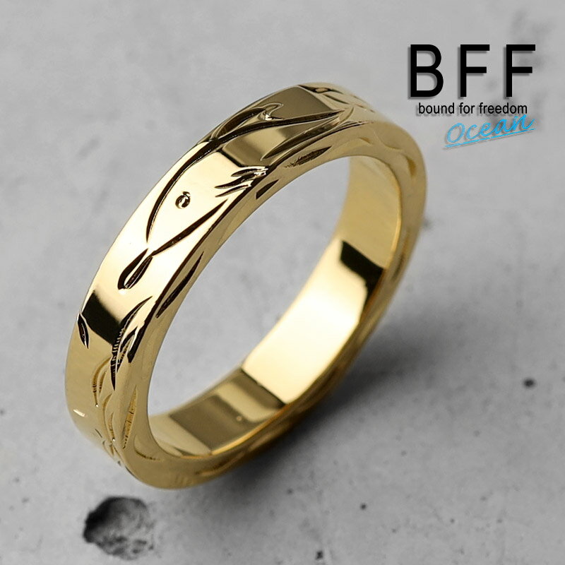 10%OFFݥо졪 BFF ֥ ɥե 4mm ʿǥ  18K GP gold ⿧  եåȥХ ڥ ϥ磻 ϥ磻󥸥奨꡼ Ħ Ħ BOX°