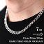 ʿͥå쥹 С ޥߥ塼Х 6̥å ٿ 7mm Ĺ45cm 50cm 60cm ץͥå쥹 stainless miami cuban chain