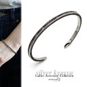 \スーパーSALE 10%OFF 13,200円→11,880円 /カラーストーンバングル カラフル アミュレットバングル ブレスレット シンプル かわいい シルバー925(4)