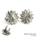 アポロ ビーズ コンチョ 2点セット シルバー 太陽神 飾りボタン 差し込み式 財布 ウォレット スマホケース レザー Tシャツ ハンドメイド カスタム パーツ 父の日