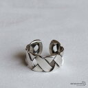 \スーパーSALE 10%OFF 3,630円→3,267円 /メッシュリング シルバー925 指輪 レディース リング フリーサイズ オープンリング ワイドリング 幅広 金属アレルギー対応(4)