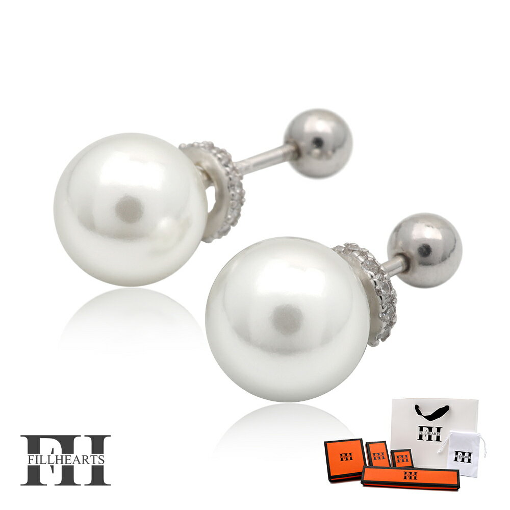 FILL HEARTS ピアス レディース 女性 大人 シルバー アクセサリー ジュエリー Pearl パール 貝パール 真珠 ジルコニア 金属アレルギー対応 ...