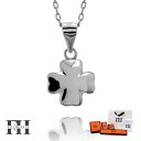 FILL HEARTS ネックレス レディース 女性 大人 シルバー アクセサリー Clover クローバー 四つ葉 金属アレルギー対応 シルバー925 S92...