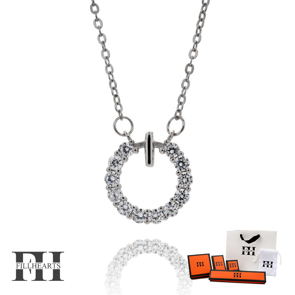 FILL HEARTS ネックレス レディース 女性 大人 シルバー アクセサリー Silver Ring シルバーリング リング 輪 ジルコニア 金属アレルギ...