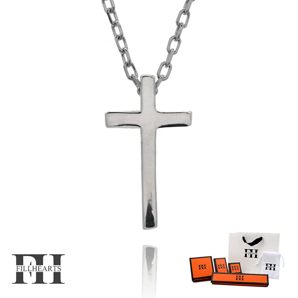 FILL HEARTS ネックレス レディース 女性 大人 シルバー アクセサリー Classical Cross クラシカルクロス クロス 十字架 金属アレル...