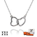 FILL HEARTS ネックレス レディース 女性 大人 シルバー アクセサリー Link Heart リンクハート ハート 金属アレルギー対応 シルバー92...