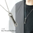 STAINLESS レンチネックレス 工具 道具 ペンダント スパナ ネックレス ステンレス シンプル