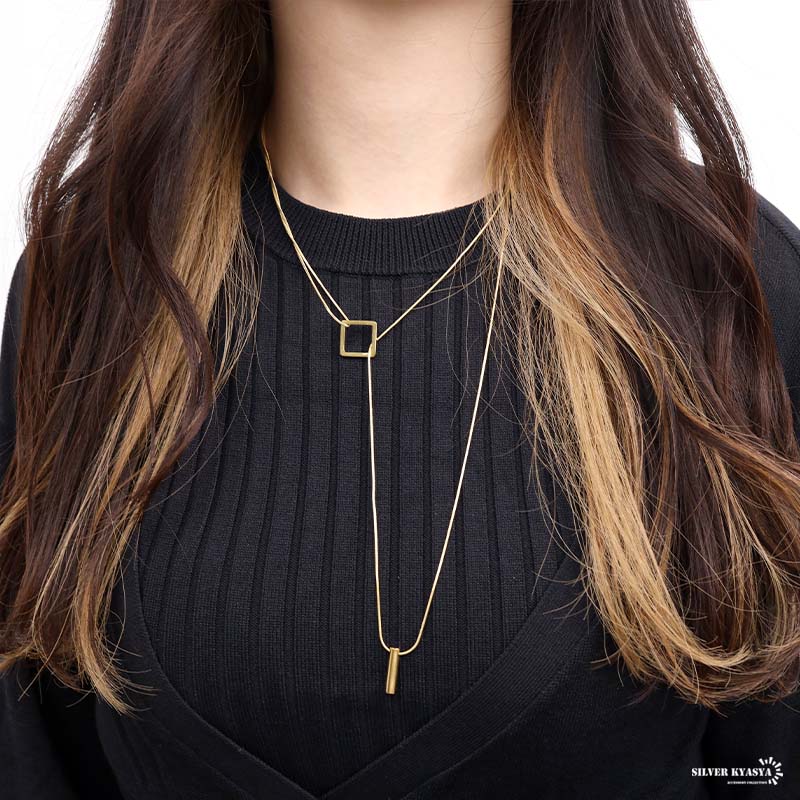 ＼スーパーSALE 10%OFF 4,620円→4,158円 ／316L ステンレス スネークチェーン 細め 華奢 レディースネックレス 18K IPメッキ 金 ゴールド スネーク 剥がれにくい 金属アレルギー対応