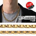 磁気ネックレス ステンレス ビーズ 18k ip gold ゴールド 磁力 磁石 差し込み式 男性 金属アレルギー対応